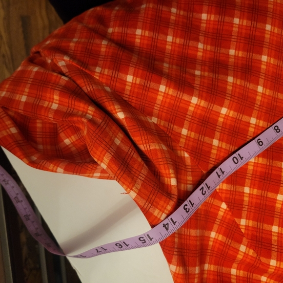 Collectif Red Plaid Dress - Picture 6 of 6